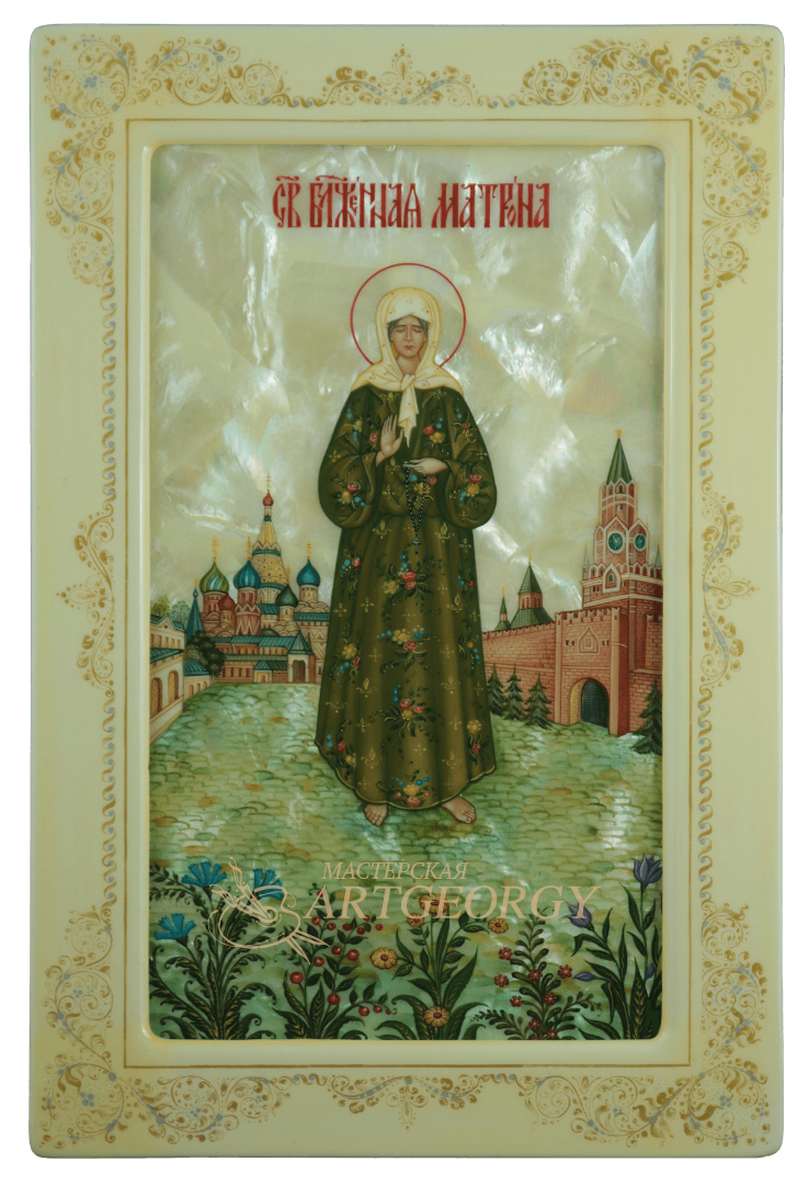 Икона Матрона Московская